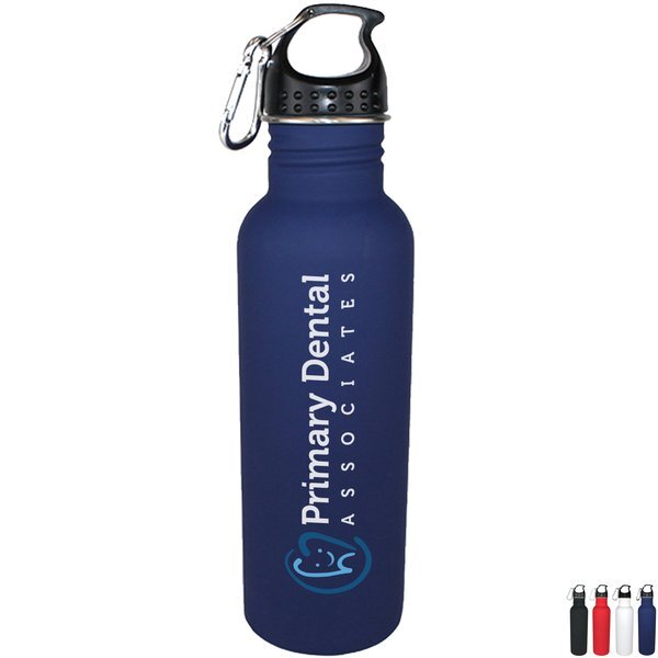 Halcyon® Stainless Quest Bottle, 25 oz., Full Color Imprint
