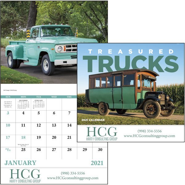 Treasured Trucks Good Value Appointment Calendar