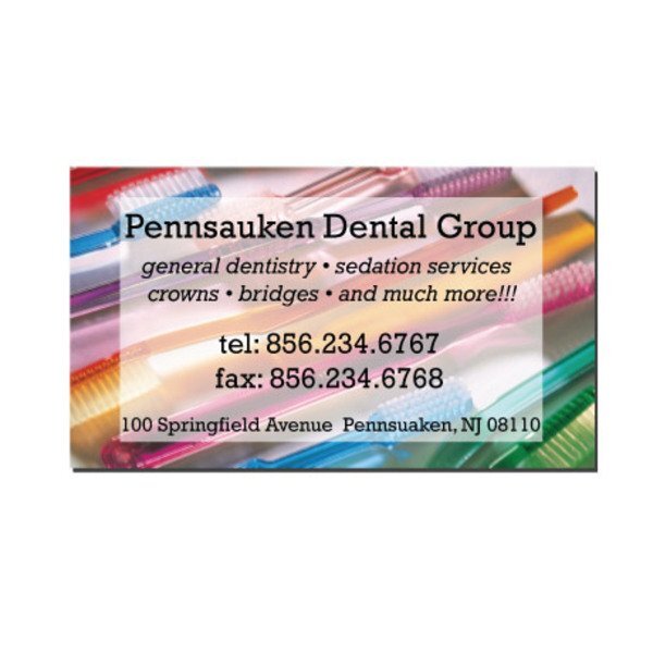 Colorful Toothbrushes Design Magnet