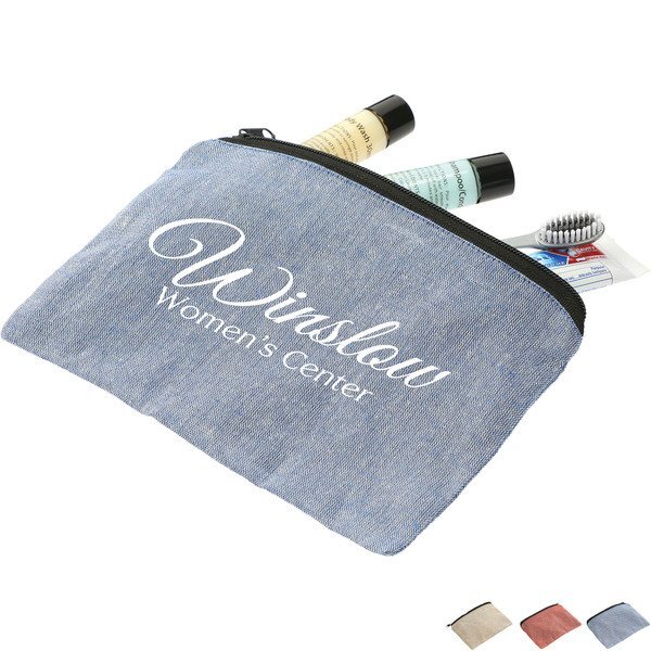 Recycled Cotton Twill Pouch