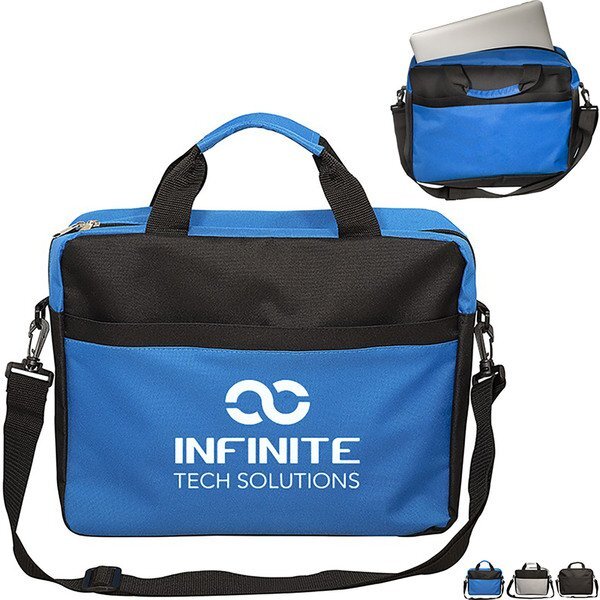 AI Polyester Computer Brief Bag | Promotions Now