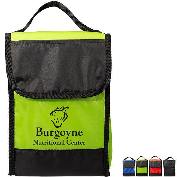 Find My Lunch 4-Can Polyester Cooler Bag
