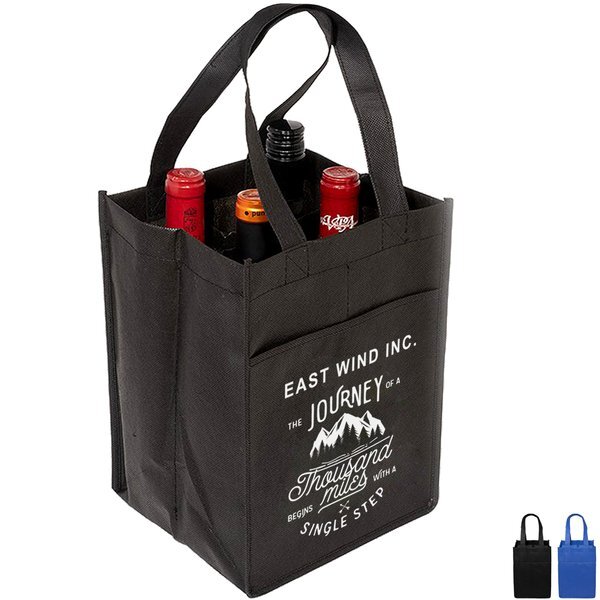 4 bottle wine tote