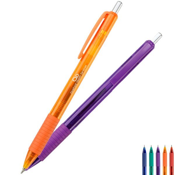 Challenger Bright Translucent Click Pen