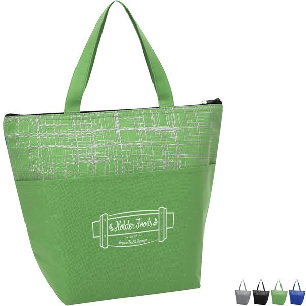 Crosshatch Non-Woven Cooler Bag
