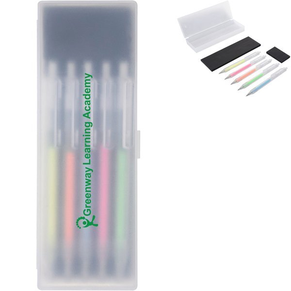 Jazi Gel Pen & Sticky Pad Set