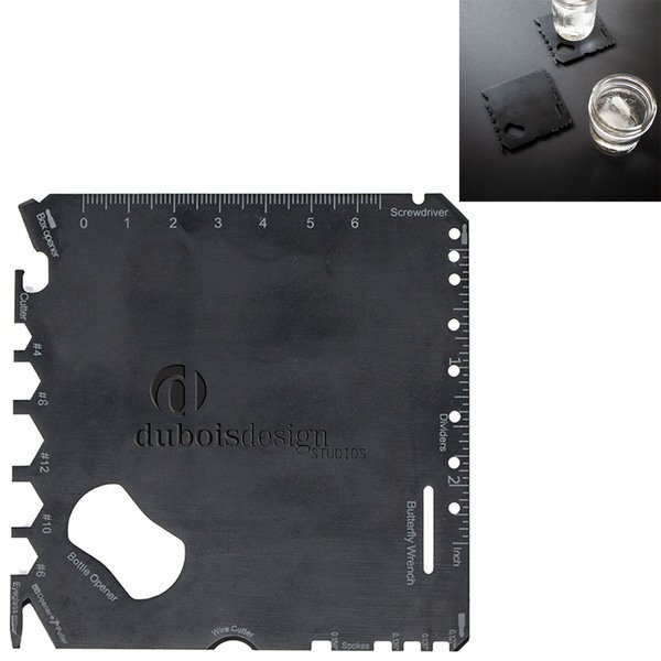Signature Collection 2-Piece Multifunction Coaster Tool Set