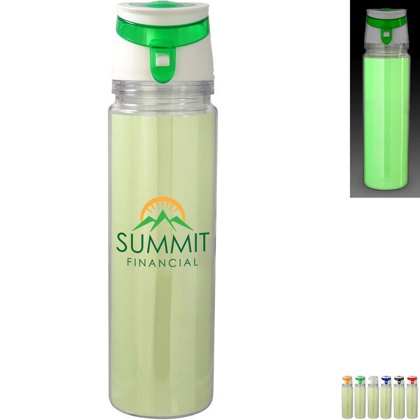 Trendy Full Color Glow in the Dark Bottle, 18oz.