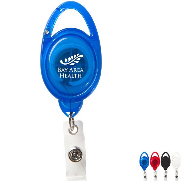 Clip-on Secure-a-Badge™ Retractable Badgeholder