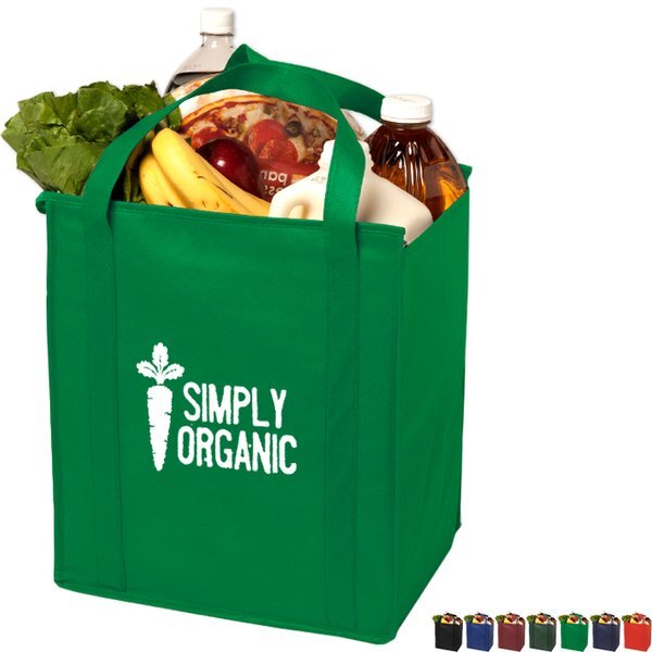 Insulated Large Non-Woven Grocery Tote | Promotions Now