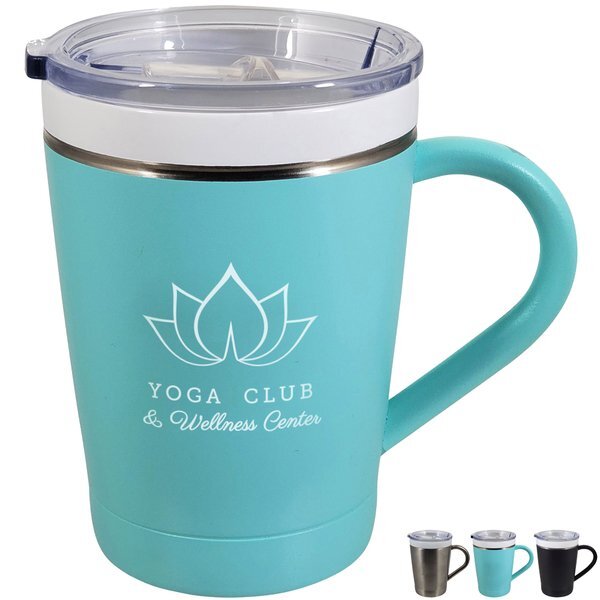 Promotional Vacuum Insulated Coffee Mug With Handle