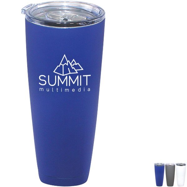 Soft Touch Halcyon® Deco Travel Tumbler, 18oz.