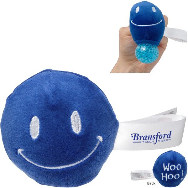 Woo Hoo Smiley Face Plush and Gel Stress Buster™