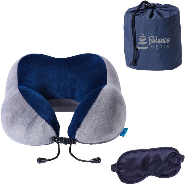 AeroLOFT™ Business First Travel Pillow & Sleep Mask Set