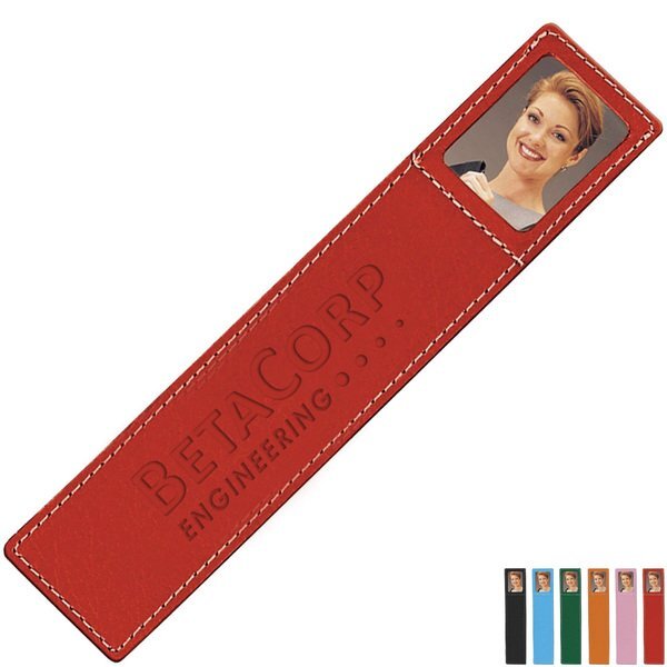 Leather Bookmark Photo Frame
