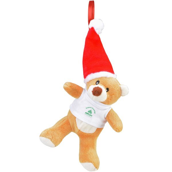 Chelsea Teddy Bear Co.™ Plush Bear Holiday Ornament, 6"