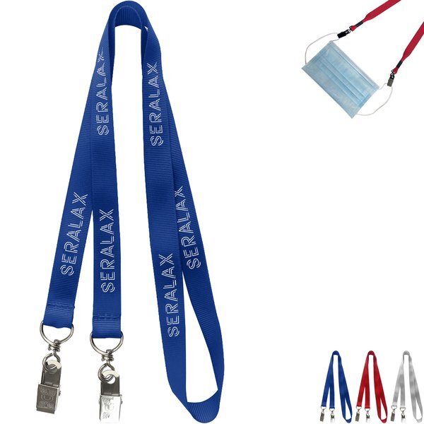 Swivel Clip Mask Lanyard
