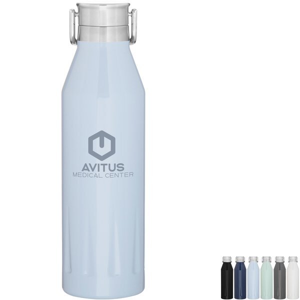 h2go® Cerro Thermal Bottle with Copper Vacuum Insulation, 20.9oz.