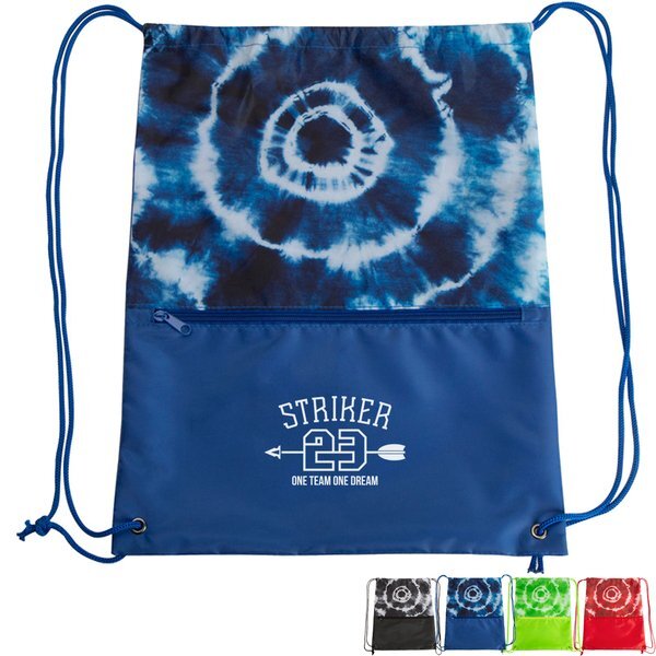 Tie Dye Drawstring Polyester Sports Pack