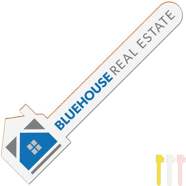 Horizontal House Emery Board, Full Color Imprint
