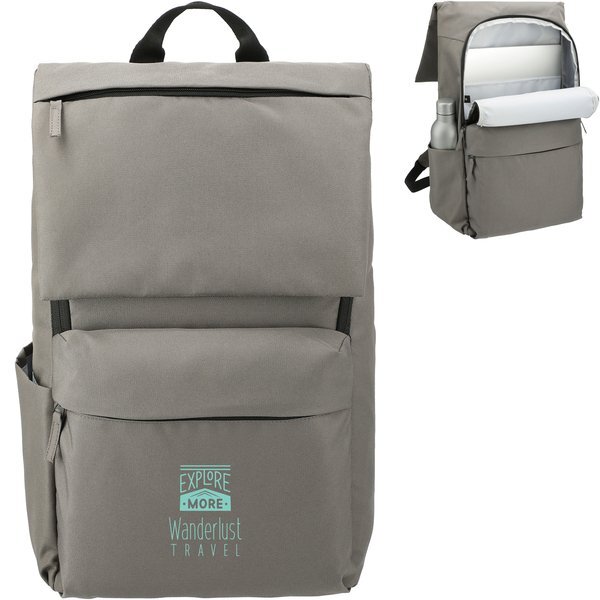 Merritt Recycled Polyester 15" Computer Backpack