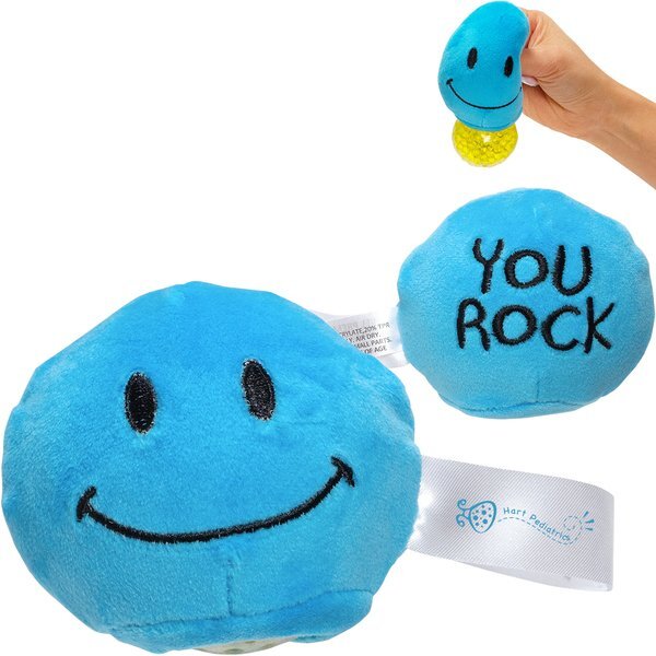 You Rock Smiley Face Plush and Gel Stress Buster™