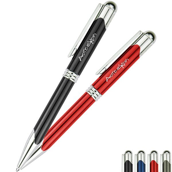 Quinn Aluminum Twist-Action Pen