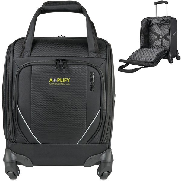 American Tourister® Zoom Turbo Spinner Polyester Underseat Carry-On