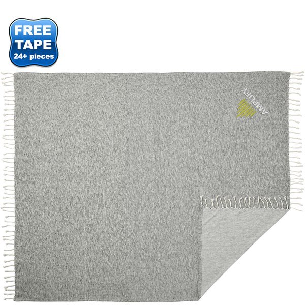 Hilana® Upcycled Yalova Ultra Soft Marbled Blanket, 71" x 59"
