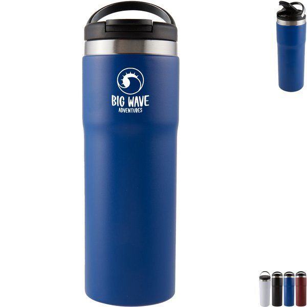 Himalaya Stainless Steel Bottle w/ Carrying Handle, 20oz.