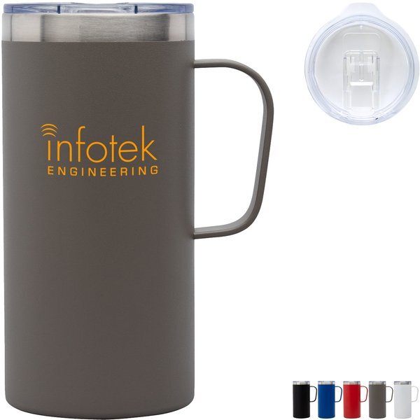 Sutcliff Double Wall Stainless Steel Camping Mug, 20oz.