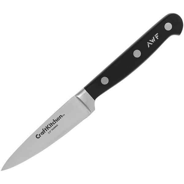 Craft Kitchen 3.5-in Triple Rivet Paring Knife 