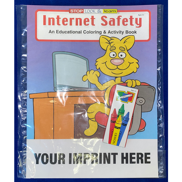 Internet Safety Coloring Book Fun Pack