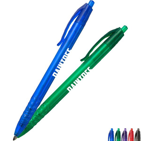 Vista Translucent Retractable Pen