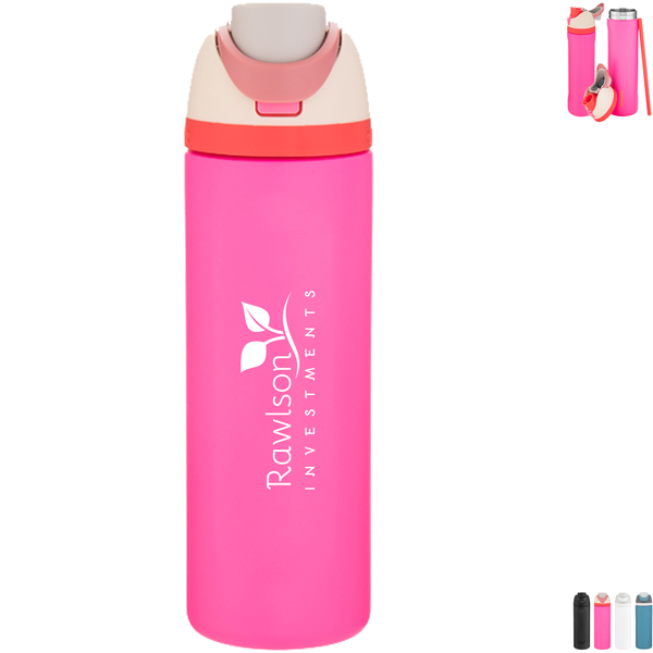 Owala® Freesip Vacuum Insulated Thermal Bottle, 24oz.