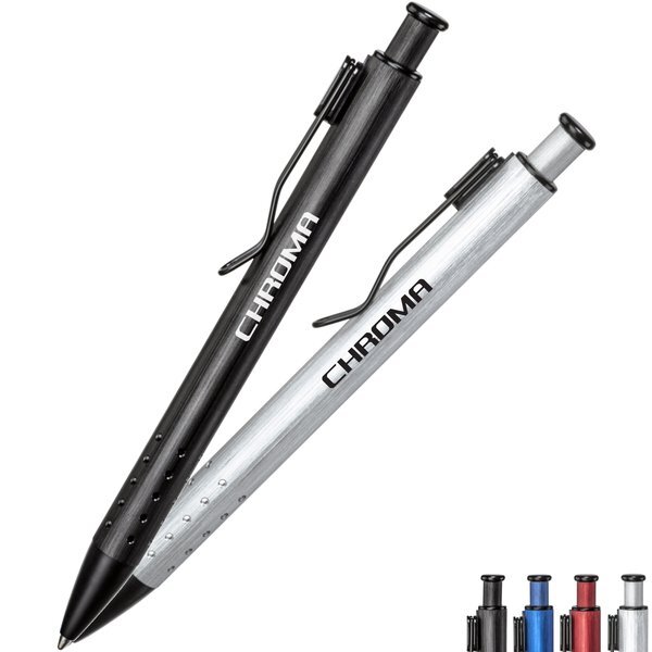 Octavo Metal Retractable Ballpoint Pen