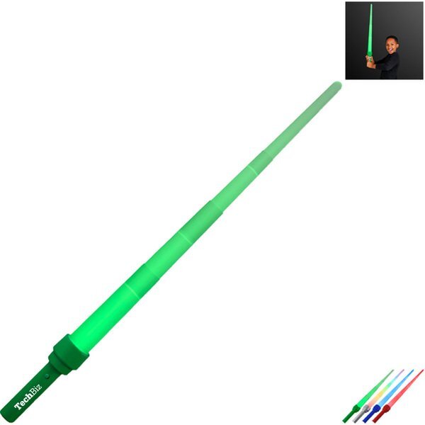 LED Expandable Flashing Sword Toy, 35-1/2"