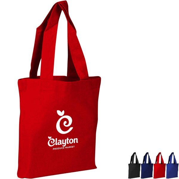 Small Colored Cotton Tote Bag