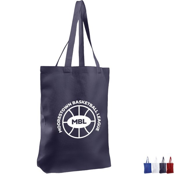 Promotional Colored Tote bag with Bottom Gusset