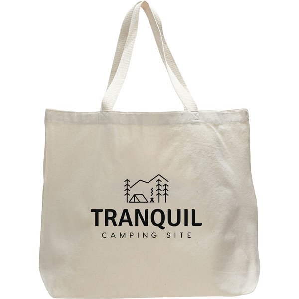 Natural Cotton Jumbo Tote Bag