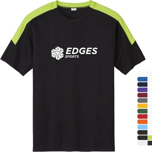 Sport-Tek® Competitor™ United Poly Unisex Crew Tee