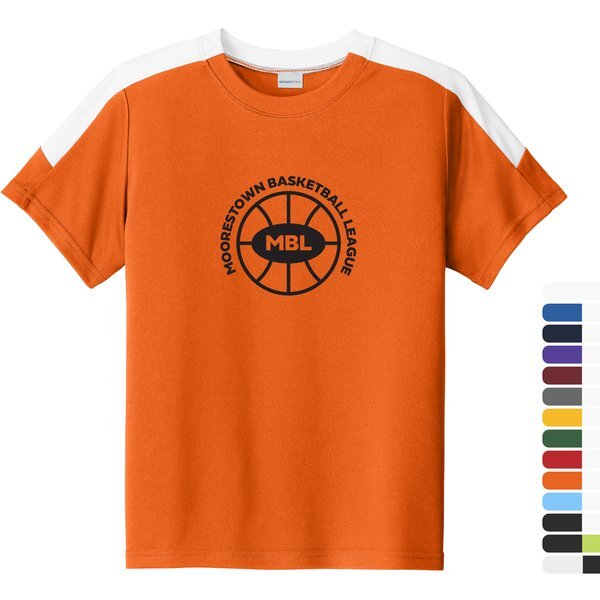 Sport-Tek® Competitor™ United Poly Youth Crew Tee