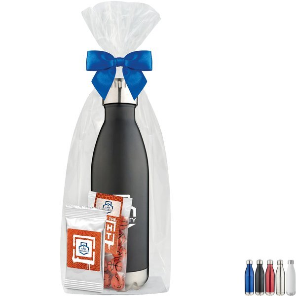 Chocolate Basketballs, Gatorade® Packet & Vacuum Insulated Bottle Gift Set