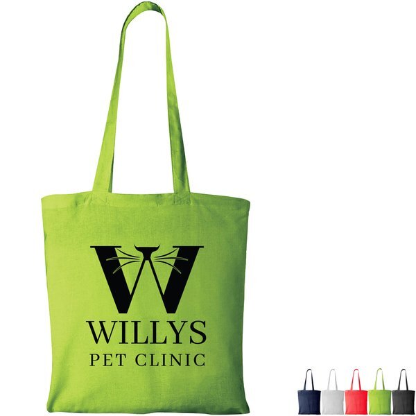 Lightweight Cotton Convention Colored Tote Bag
