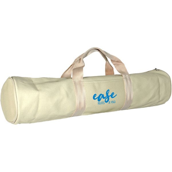 Natural Cotton Canvas Yoga Bag