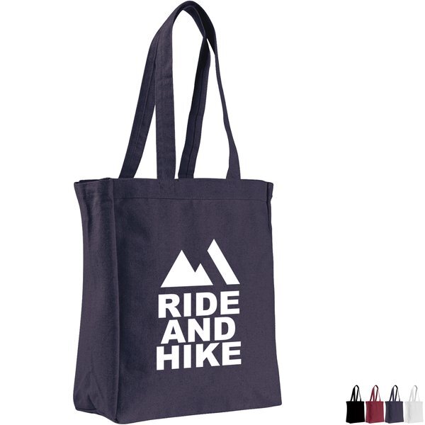 Colored Cotton Canvas Book/ Tote Bag