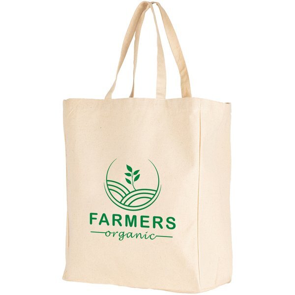 Natural Cotton Grocery Bag