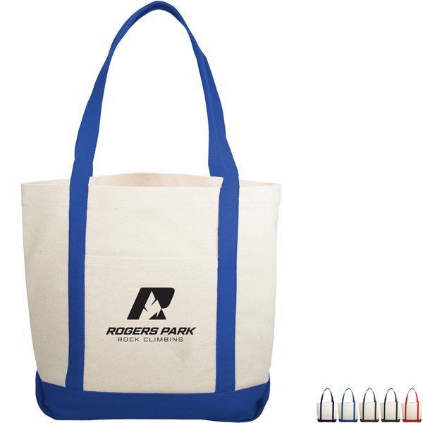 Lightweight Cotton Daytrip Boat Tote Bag