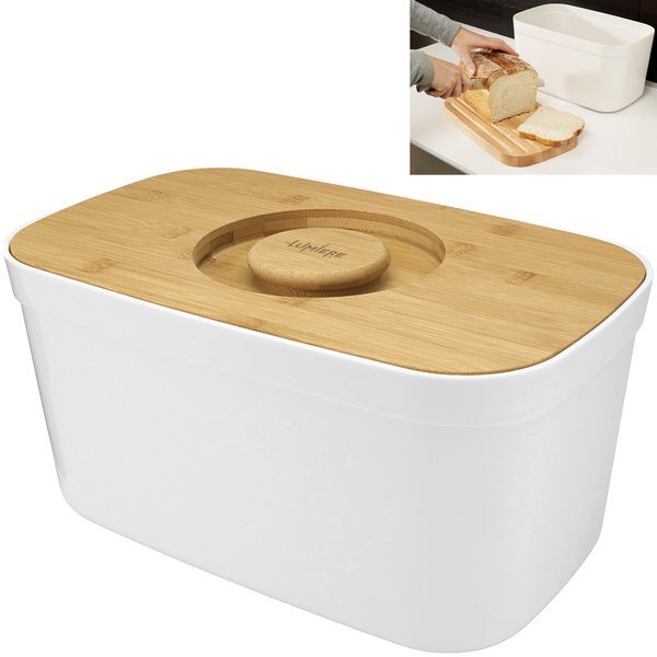 Joseph Joseph® Bread Bin w/ Bamboo Lid