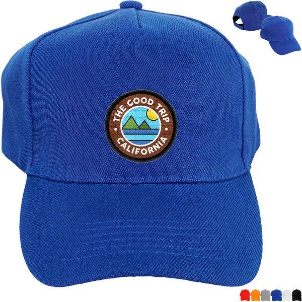 Classic Round Emblem Baseball Hat